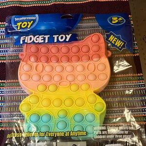 My Melody Fidget Toy Rainbow Purse